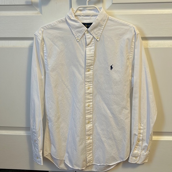 Ralph Lauren Other - Ralph Lauren Men’s Slim Fit Dress Shirt White